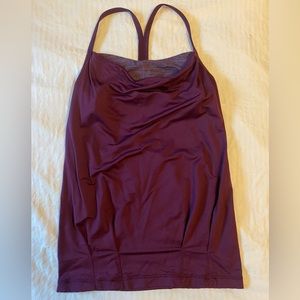 Lululemon Slouch Open Back Tank with Bra